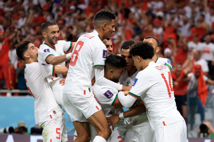 المغرب فازت بهدفين نظيفين على بلجيكا في منافسات كأس العالم بقطر